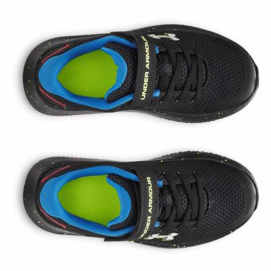 Under Armour Surge 4 Ac Running Shoes Unisex Childrens Черно/Жълто 