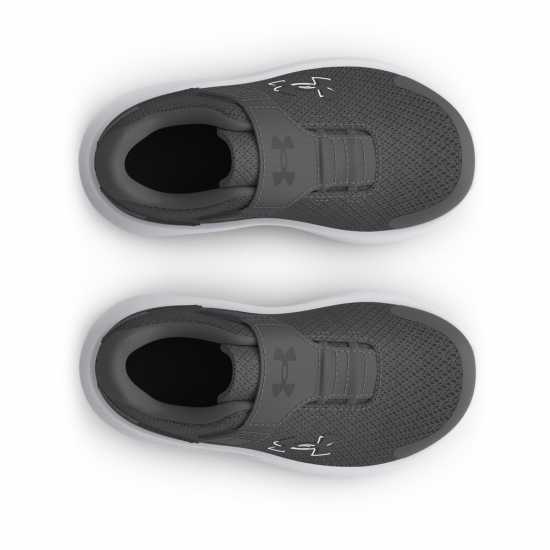 Under Armour Surge 4 Ac Running Shoes Unisex Infants Grey 