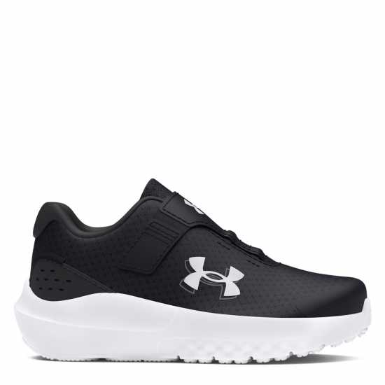 Under Armour Surge 4 Ac Running Shoes Unisex Infants Черно/Бяло Under Armour Surge 4 Ac Running Shoes Unisex Infants Черно/Бяло