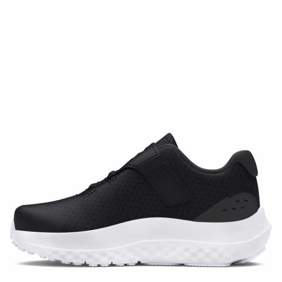 Under Armour Surge 4 Ac Running Shoes Unisex Infants Черно/Бяло Under Armour Surge 4 Ac Running Shoes Unisex Infants Черно/Бяло