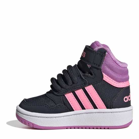 Adidas Hoops Mid Lifestyle Basketball Strap Shoes Childrens  Детски маратонки