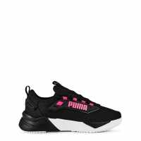 Puma Retaliate 3 Running Shoes Childrens Черно/Розово 