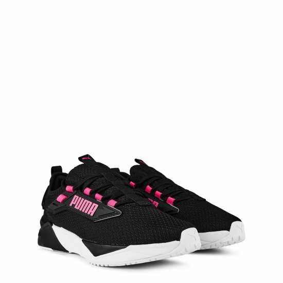 Puma Retaliate 3 Running Shoes Childrens Черно/Розово 