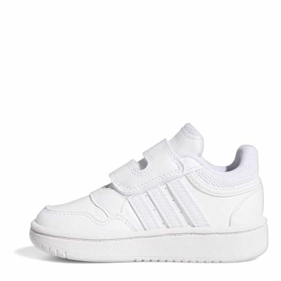 Adidas Hoops Court Infant Boys Trainers White/White Детски маратонки