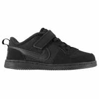Nike Court Borough Low 2 Baby/toddler Shoe Черно/Черно Детски маратонки