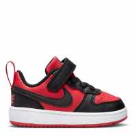 Nike Court Borough Low 2 Baby/toddler Shoe Червен/Черен Детски маратонки
