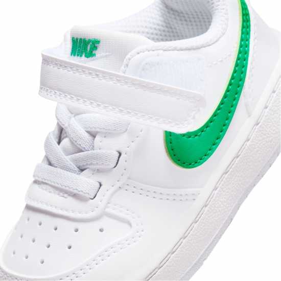 Nike Court Borough Low 2 Baby/toddler Shoe White/Green Детски маратонки