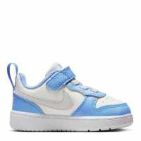 Nike Court Borough Low 2 Baby/toddler Shoe Сума Бяло/Сиво Найк Обувки