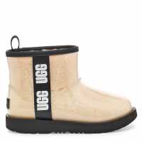 Ugg Childs Clear Mini Wellie Nat/Blk Гумени ботуши