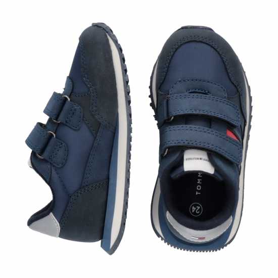 Tommy Hilfiger Low Velcro 3 Sneakers  Бебешки обувки и маратонки