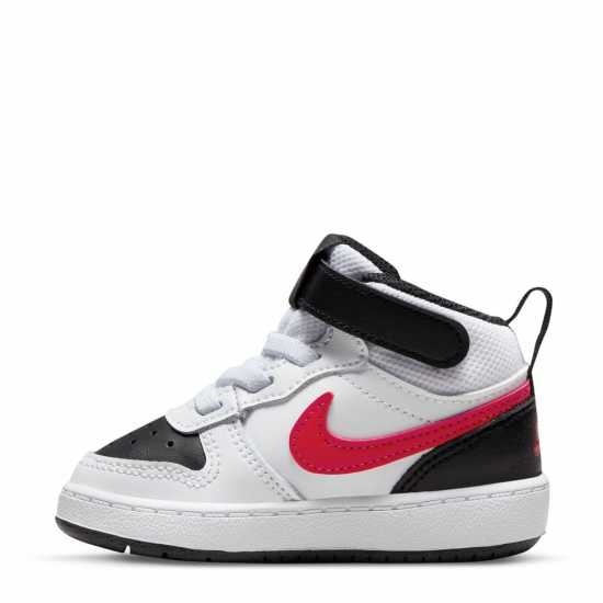 Nike Court Borough Mid 2 Baby/toddler Shoe White/Blk/Red Детски маратонки
