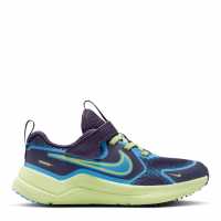 Nike Cosmic Runners Childrens Raisin/Lime 