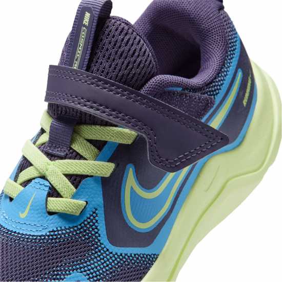 Nike Cosmic Runners Childrens Raisin/Lime 