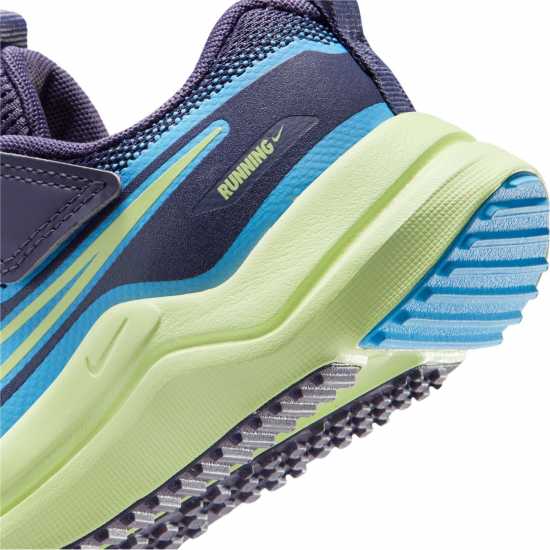 Nike Cosmic Runners Childrens Raisin/Lime 