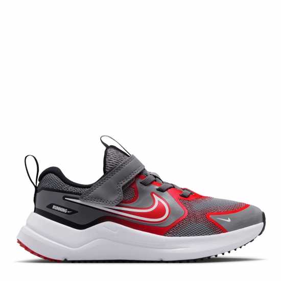 Nike Cosmic Runners Childrens Grey/Red 