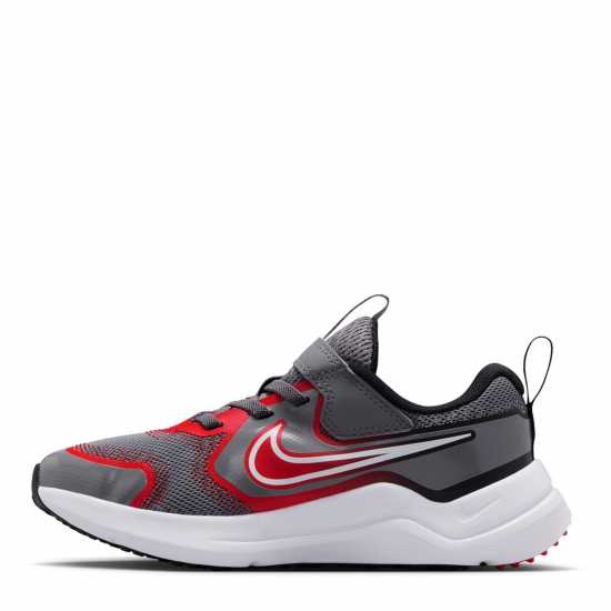 Nike Cosmic Runners Childrens Grey/Red 