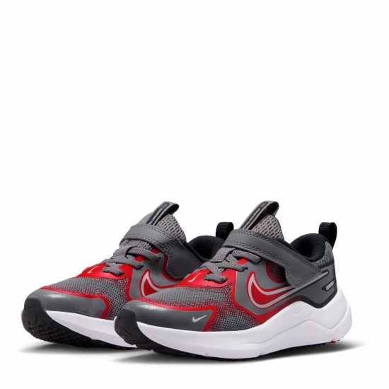 Nike Cosmic Runners Childrens Grey/Red 