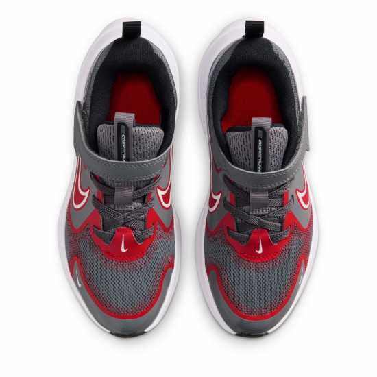 Nike Cosmic Runners Childrens Grey/Red 