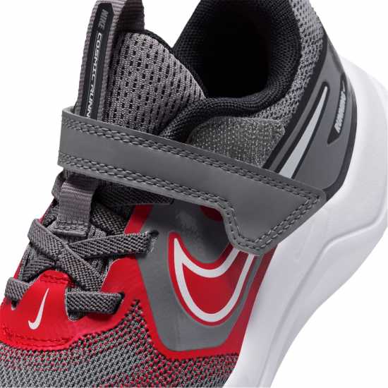 Nike Cosmic Runners Childrens Grey/Red 