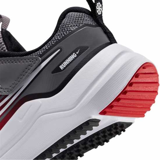 Nike Cosmic Runners Childrens Grey/Red 