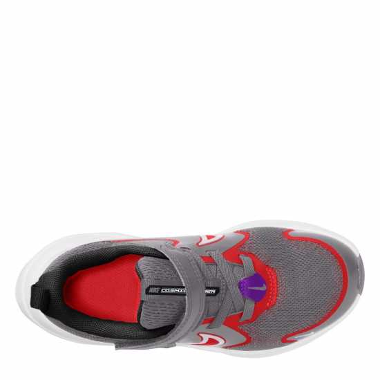 Nike Cosmic Runners Childrens Grey/Red 
