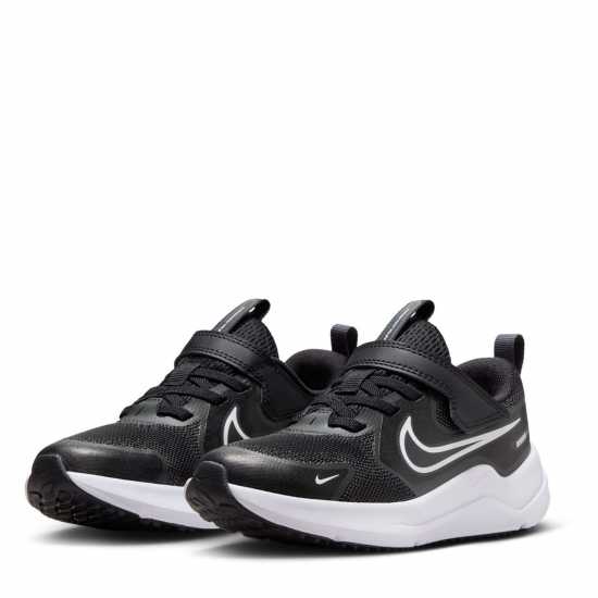 Nike Cosmic Runners Childrens Черно/Бяло 