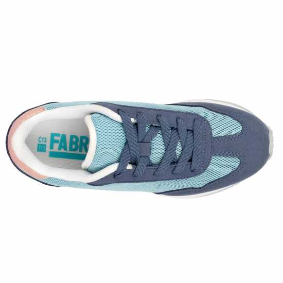 Fabric Trainers Childrens Blue/Pink Детски маратонки
