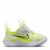 Nike Cosmic Runner Shoes Infants Бяло/Волт Детски маратонки за бягане