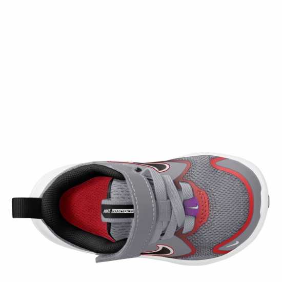 Nike Cosmic Runner Shoes Infants Grey/Red 