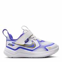 Nike Cosmic Runner Shoes Infants White/Citron Детски маратонки за бягане