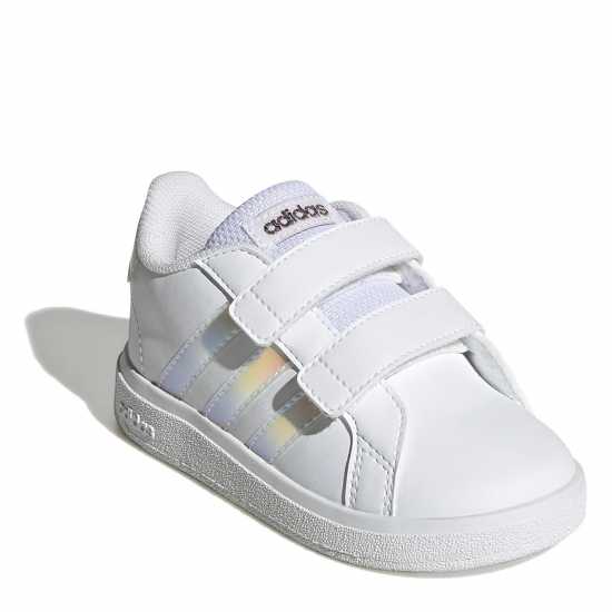 Adidas Grand Court Sneakers Infants White/Irides Детски маратонки