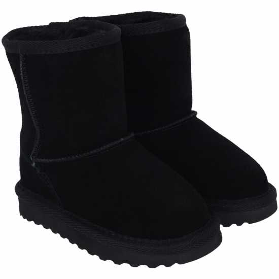 Soulcal Ботуши С Топла Подплата Tahoe Snug Boots Infants Black Детски ботуши
