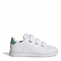 Adidas Advantage Base 2.0 Shoes Boys White/ green Детски маратонки
