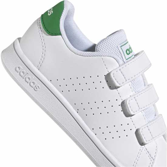 Adidas Advantage Base 2.0 Shoes Boys White/ green Детски маратонки