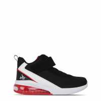 Rise Digital Basketball Trainers Childrens Черно/Бяло/Червено Баскетболни маратонки