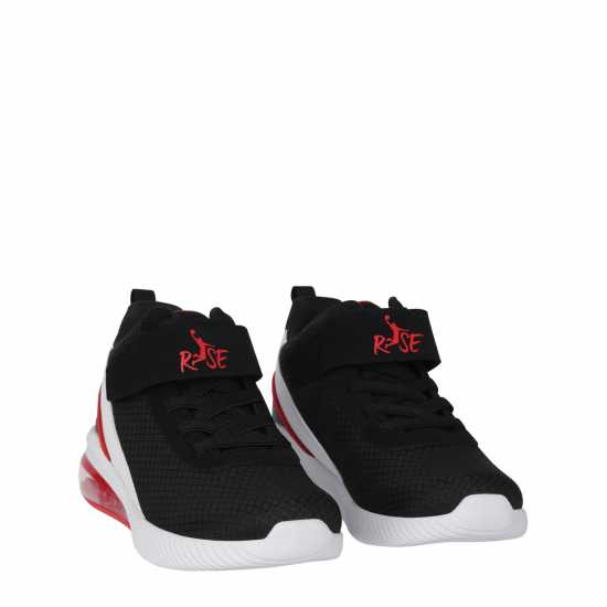 Баскетболни маратонки Rise Digital Basketball Trainers Childrens Черно/Бяло/Червено Rise Digital Basketball Trainers Childrens Черно/Бяло/Червено Баскетболни маратонки