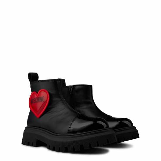 Moschino Heart Ankle In34  Бебешки обувки и маратонки