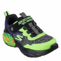 Skechers Cre-Lights Ch43 Blck/Green Детски маратонки