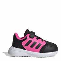 Adidas Tensaur Run 2.0 Children Shoes Черно/Ярко розово