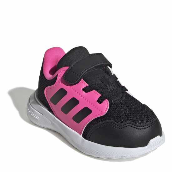 Adidas Tensaur Run 2.0 Children Shoes Черно/Ярко розово 