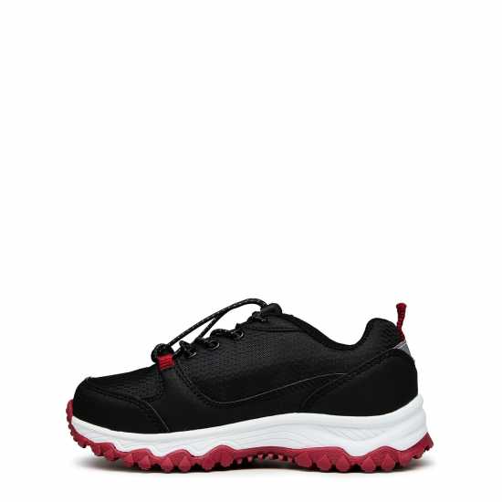 Hi Tec T Explo Low  Ch99 Black/Red Детски туристически обувки