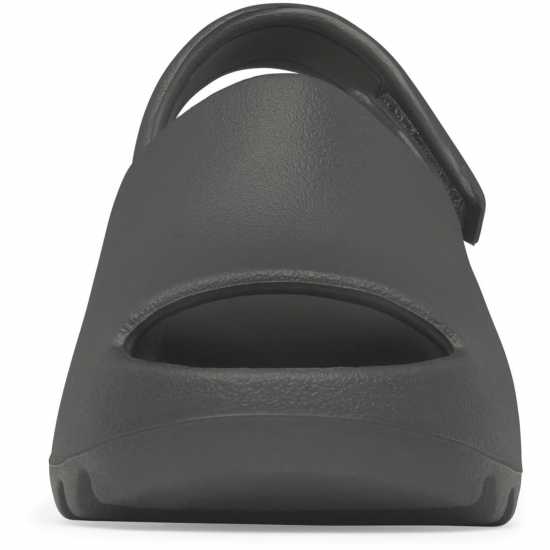 Yeezy Back Strap Sliders Babies Тъмен Оникс Детски сандали и джапанки