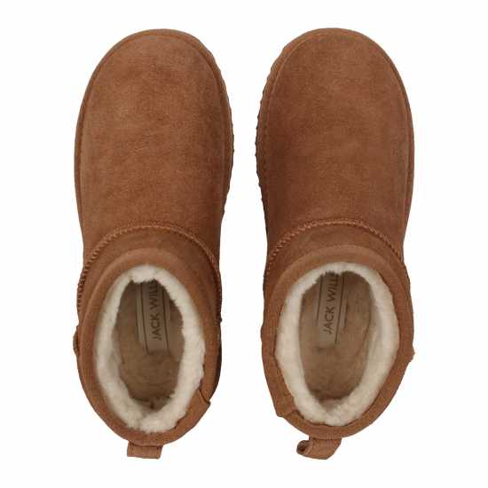 Jack Wills Low Snug Tan Детски ботуши