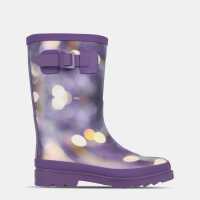 Gelert Marble Welly Ch63 Purple 