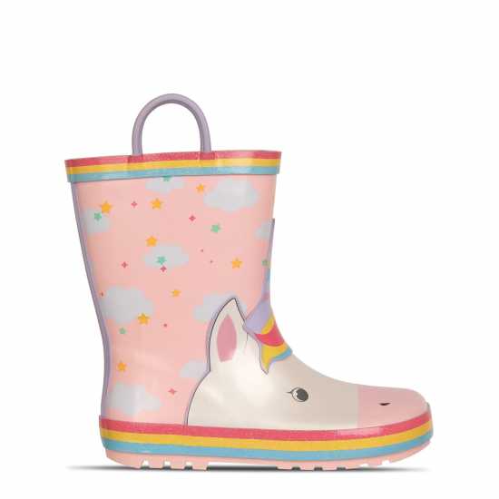 Gelert Детски Гумени Ботуши Unicorn Print Wellies Childrens Gelert Детски Гумени Ботуши Unicorn Print Wellies Childrens