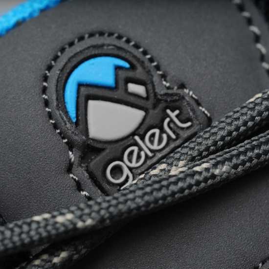 Gelert Туристически Обувки Horizon Mid Waterproof Infants Walking Boots Charcoal/Blue Детски апрески