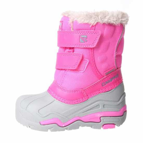 Детски апрески Campri Детски Ботуши За Сняг Infants Snow Boots Pink Campri Детски Ботуши За Сняг Infants Snow Boots Pink Детски апрески