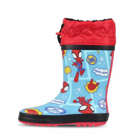 Character Cuff Welly Ch54 Spider-Man Детски гумени ботуши
