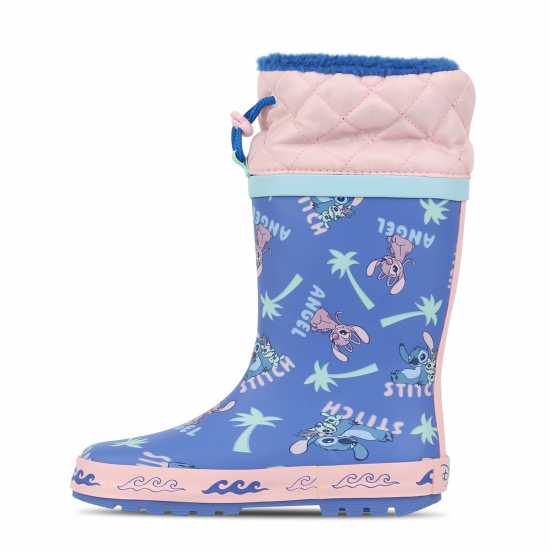 Character Kids' Cuff Wellies Лило и Щич Character Kids' Cuff Wellies Лило и Щич