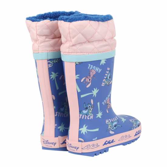 Character Kids' Cuff Wellies Лило и Щич Character Kids' Cuff Wellies Лило и Щич